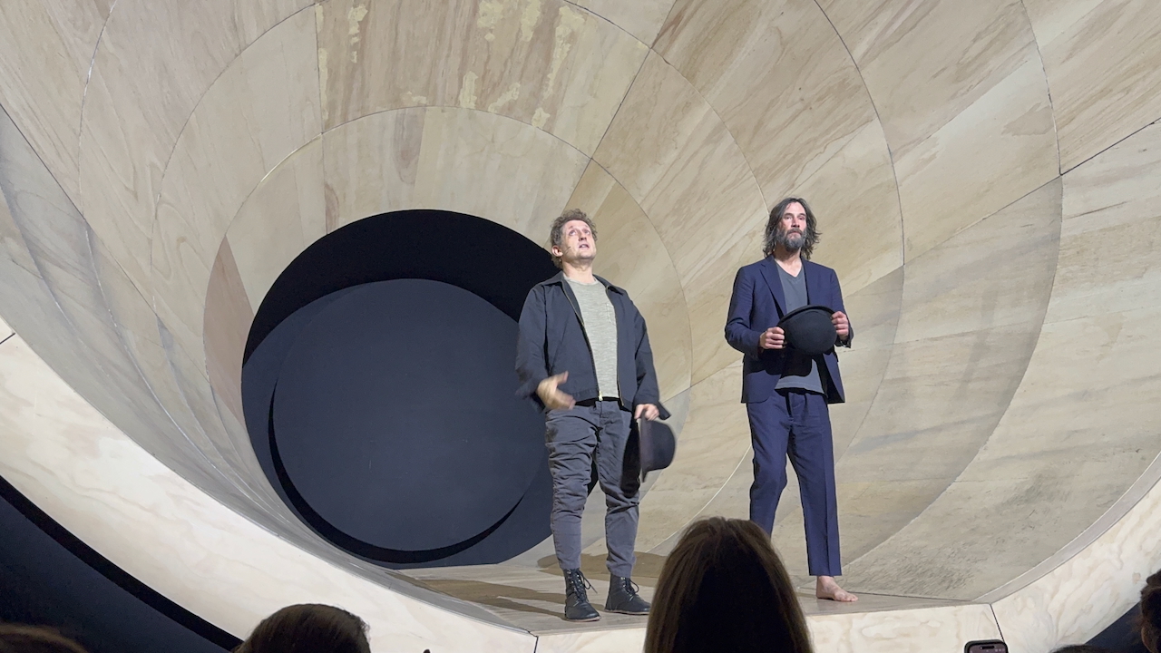NYC Brooklyn Bridge night lights